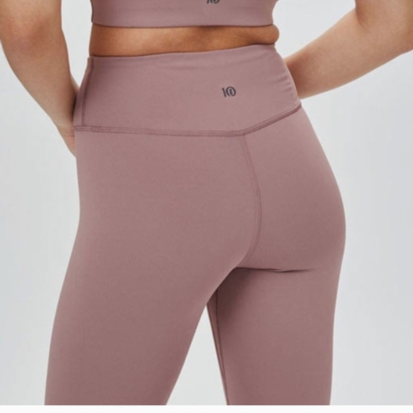 BNWT Tentree XL Lilac Woman In motion High-rised Pockets Leggings Yoga Workout - Picture 1 of 11